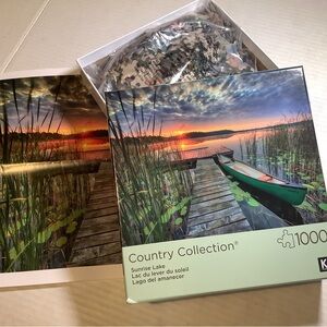 Kodak Country Collection Sunrise Lake Puzzle